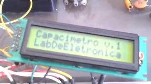 Capacímetro com o Arduino e um Circuito Integrado 555