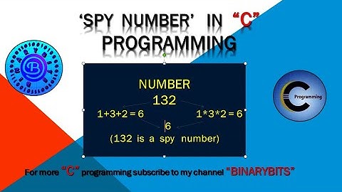 spy number in c language | spy number program in c language #coding #clanguage #programminglanguage