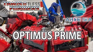 Azure Sea Optimus Prime Statue (Assembly &amp; Footage)