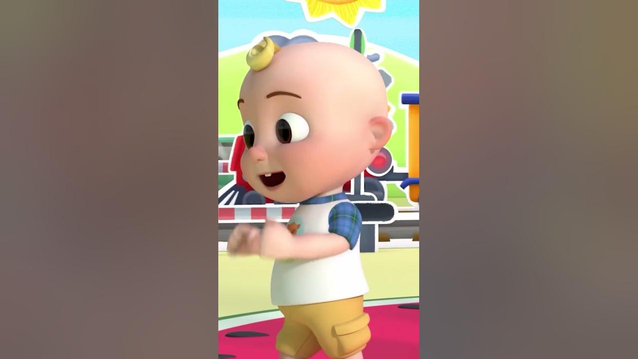 Baby JJ Makes Train Sounds!🚂🎶 | Dance Party | CoComelon Nursery Rhymes & Kids Songs | #shorts