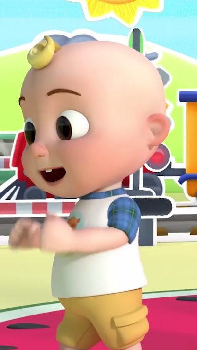 Baby JJ Makes Train Sounds!🚂🎶 | Dance Party | CoComelon Nursery Rhymes & Kids Songs | #shorts