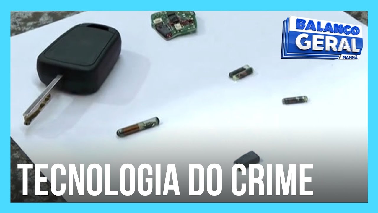 Ladrões usam dispositivos eletrônicos para abrir e roubar carros em SP