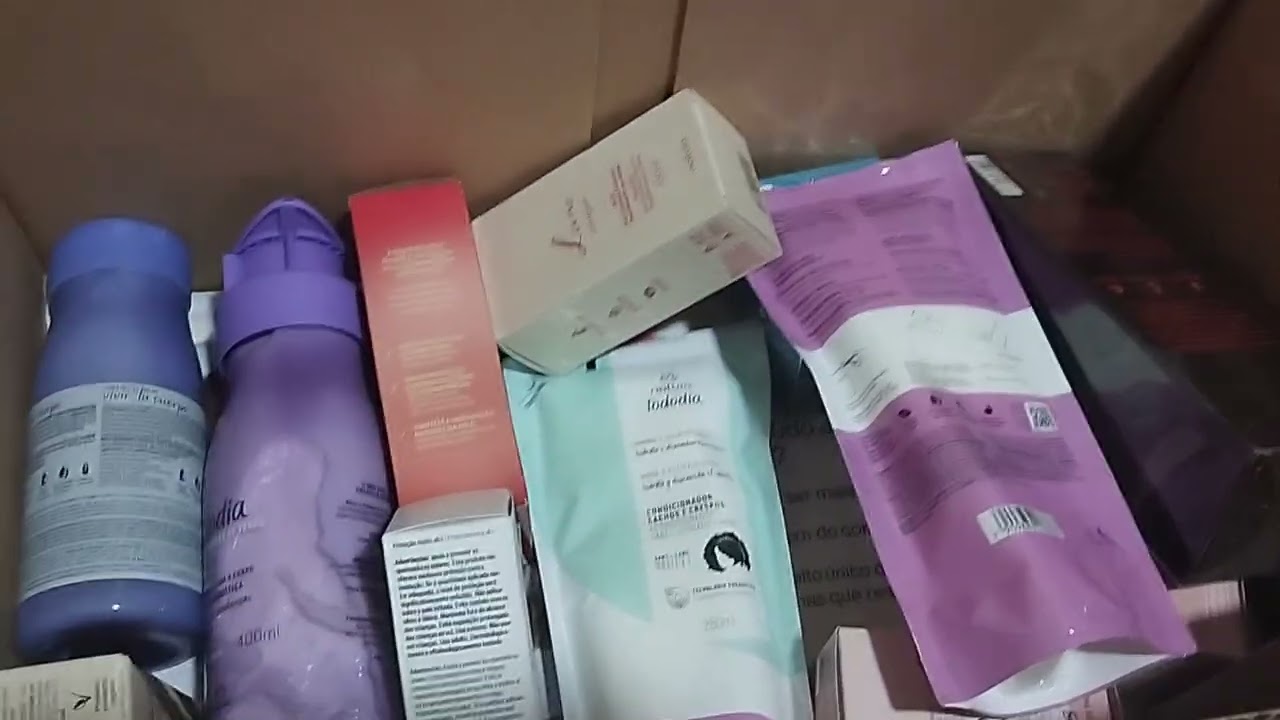 Abertura de caixa Natura ciclo 19/25.