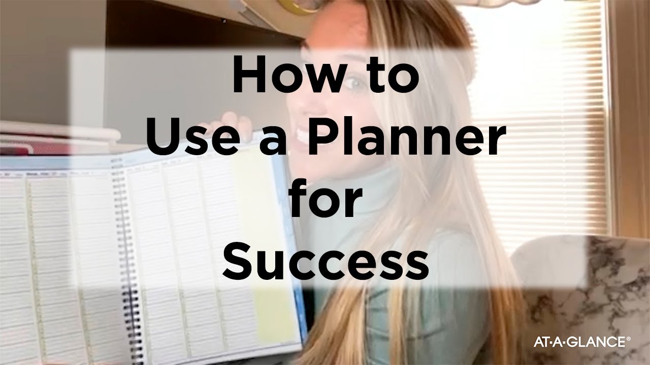 How to Use a Planner for Success - YouTube