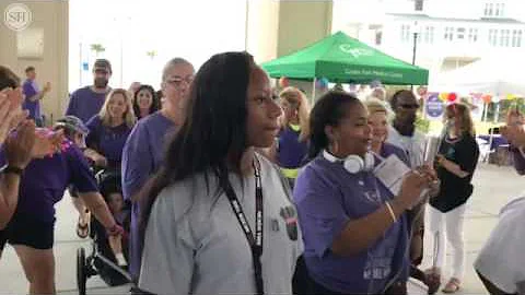 Relay For Life Survivors lap