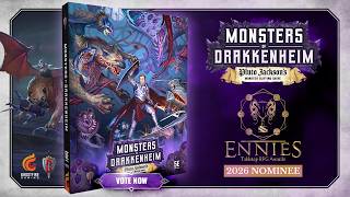 Vote for MONSTERS OF DRAKKENHEIM in the 2026 ENNIE Awards!