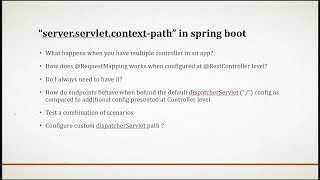 5. Configuring against the default dispatcherServlet context path