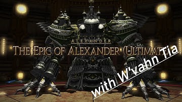 FFXIV - The Epic of Alexander (Ultimate) - My First Clear (RDM POV)