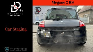 Mégane 2 RS en car Staging (préparation à la vente)