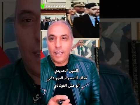 فكرة عن اطول وابطا قطار في العالم العربي قطار الصحراء الموريتاني أو الوحش الفولاذي