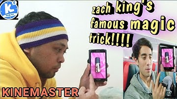 KINEMASTER TUTORIAL | ZACH KING