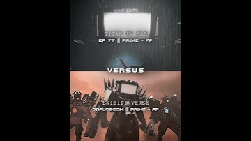 Titan Tv Man vs Skibidi Verse | Skibidi Toilet #edit #shorts #foryou