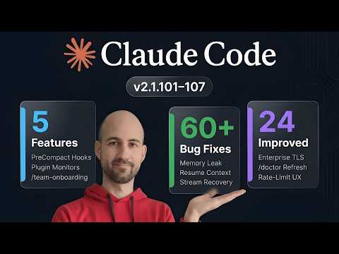 PreCompact Hooks, Plugin Monitors, Better Networking: Claude Code Gets Serious!