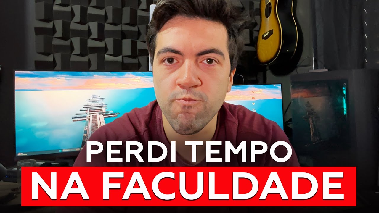 Por isso terminei a faculdade mas nunca peguei meu diploma...