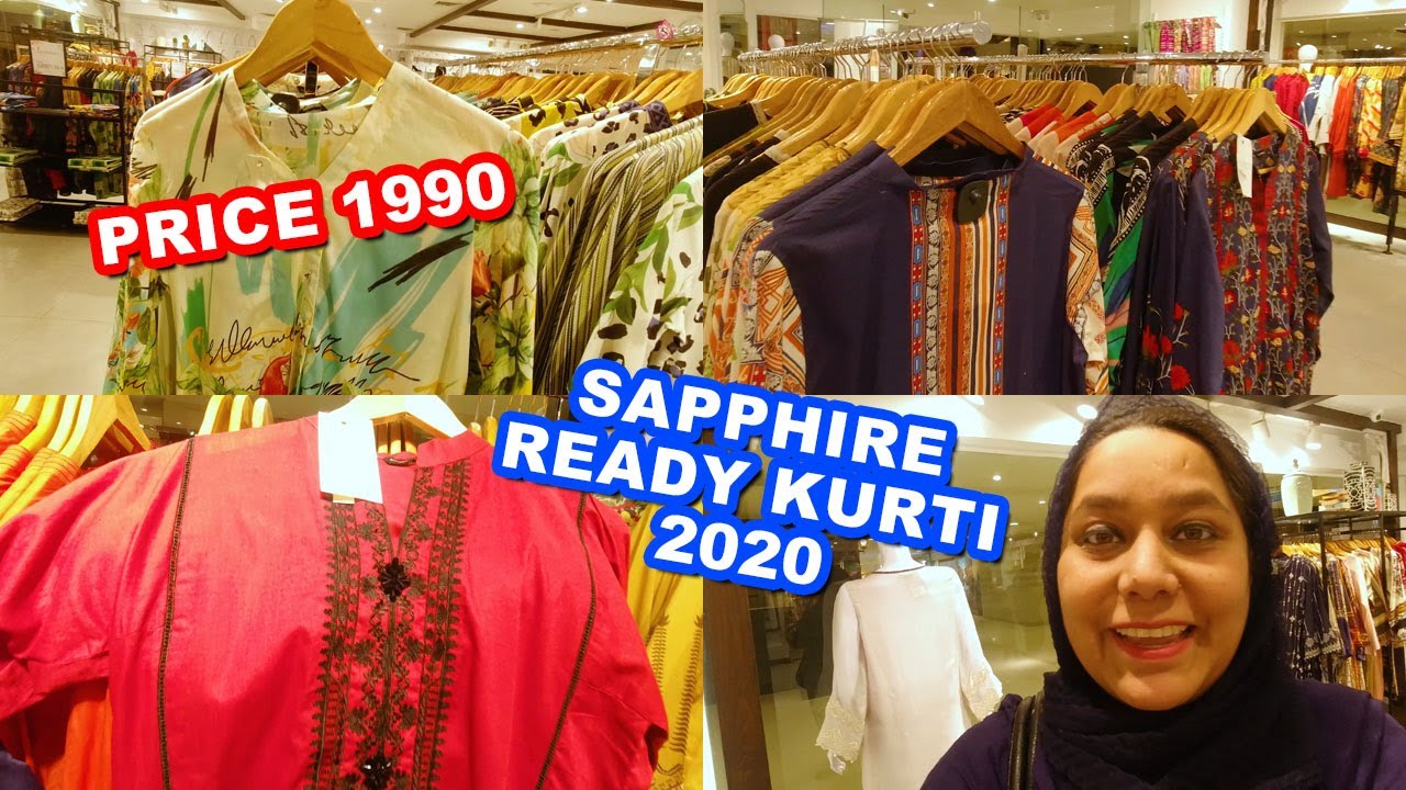 Sapphire Ready to Wear 2020 with Price | Sapphire Pret Lawn Collection 2020 | Sara Clothes