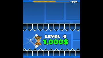 5 Levels Of UFO Difficulty In Geometry Dash [Geometry Dash Short]