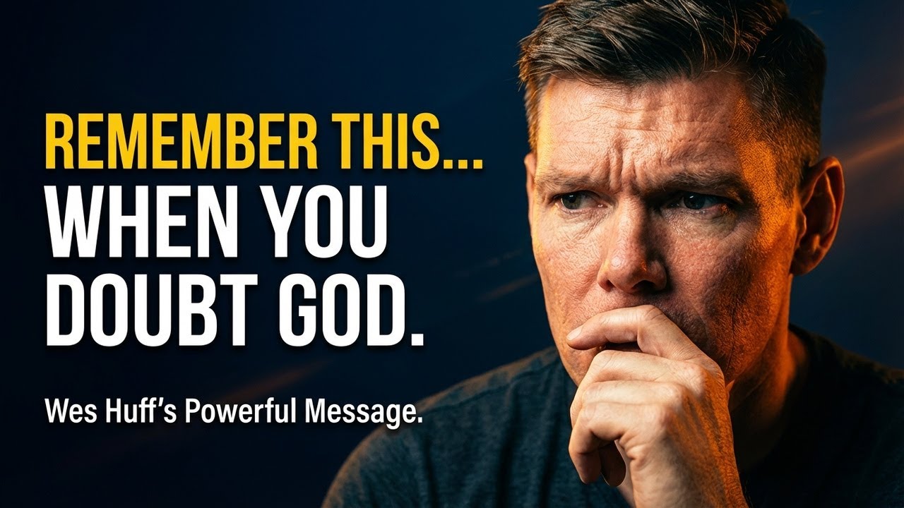 Wes Huff wants us to remember this...when we doubt God