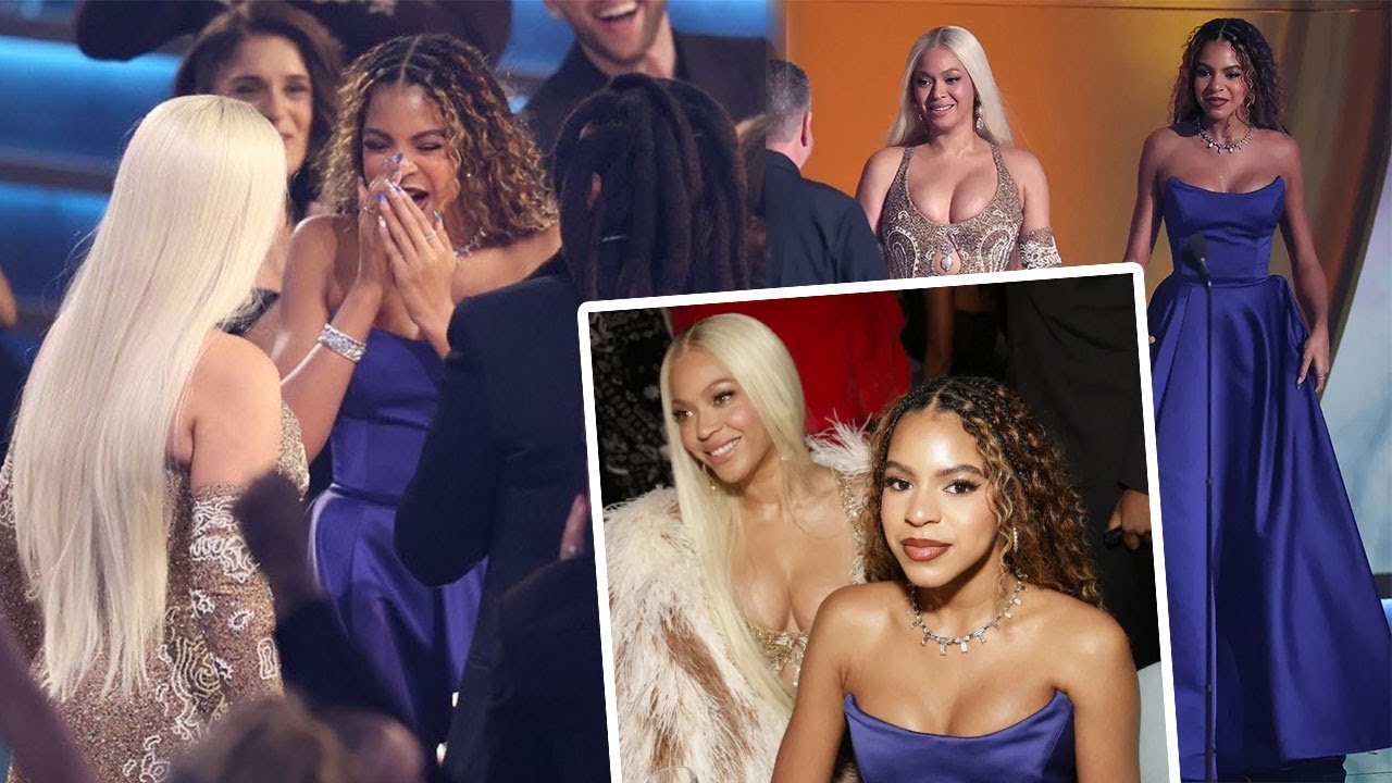 Blue Ivy wears another strapless dress to Grammys 2025 after 'inappropriate'  gown drama - YouTube