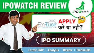 Enfuse Solutions Limited Ipo Review - Apply Or Not?