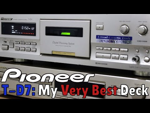 Pioneer T-D7: Моя лучшая кассетная дека | Распаковка, тестирование и обзор