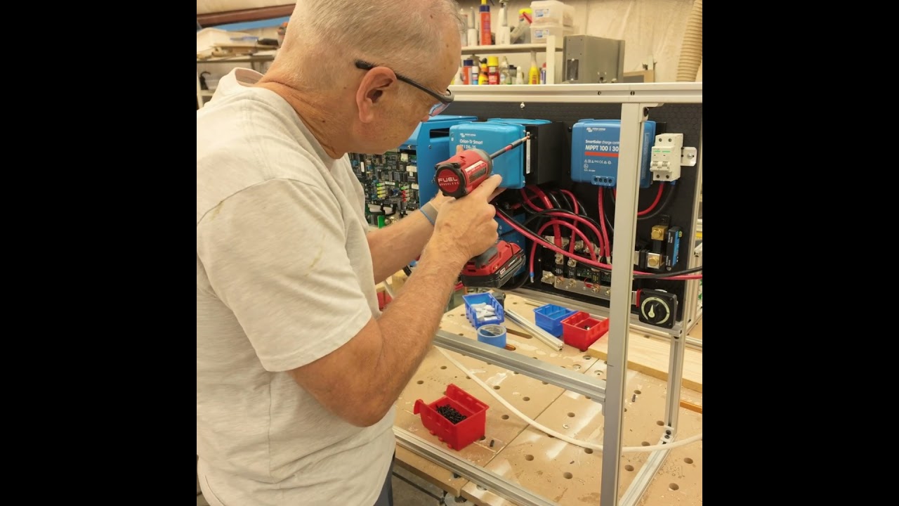 How to fit 2 Orion DC|DC chargers in a tight space. Piggyback. 