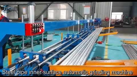 How to polish grind steel pipe inner surface and round tube inside surface with TCM polish machine