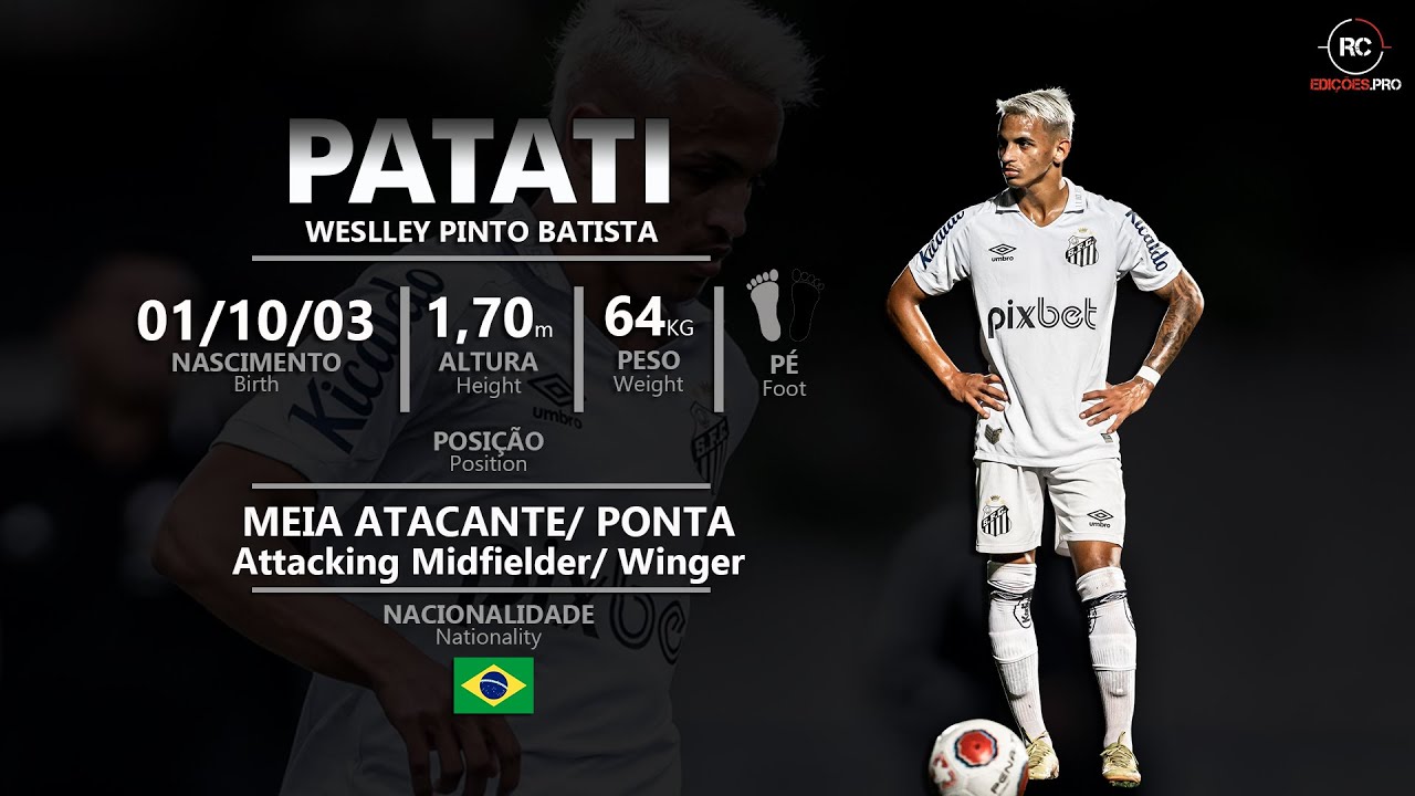 Wesley Patati • Skills & Goals SantosFc 