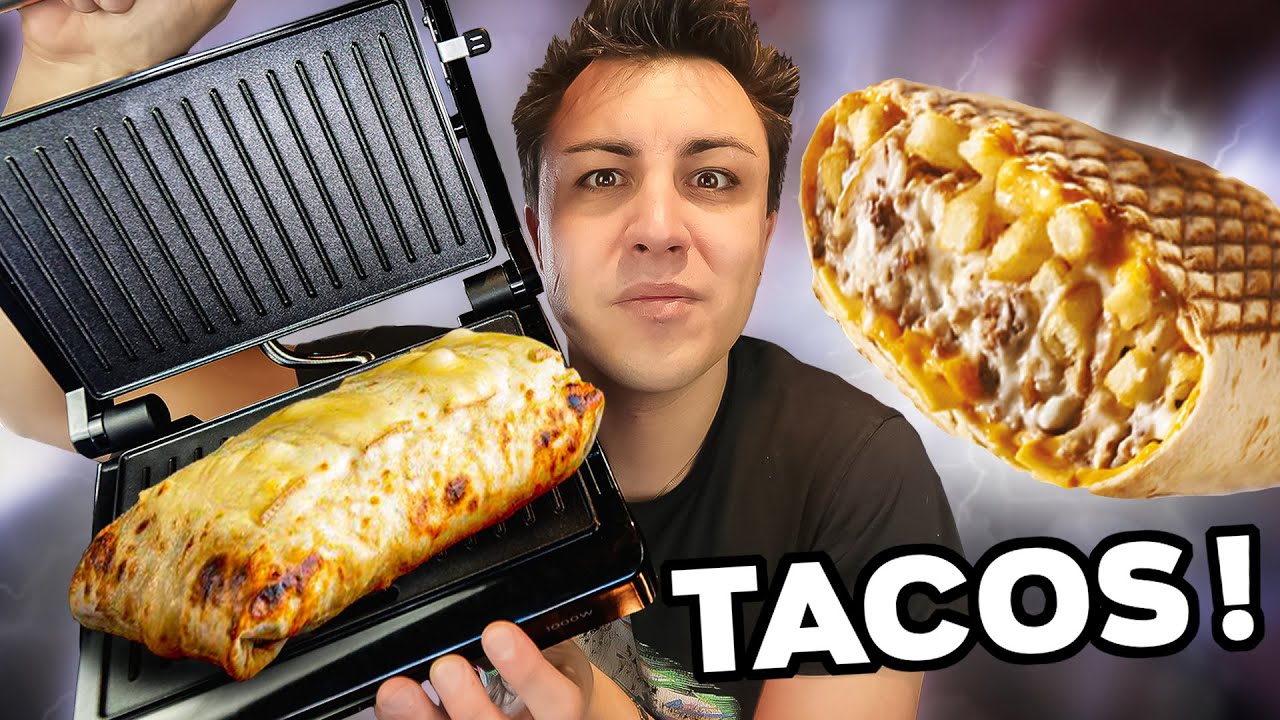 Je teste une MACHINE À TACOS à 30 euros ! 