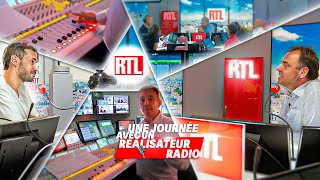 Une journée avec un réalisateur d'émission de radio