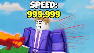 Using 999x SPEED HACKS against TOXIC TRYHARD... (Roblox Bedwars)