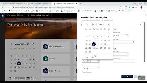 D365 General Ledger Create Allocation Journal