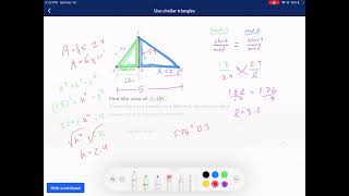 Khan Academy Tutorial: use similar triangles