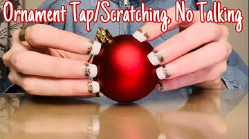 ASMR *🎄￼🎁 Ornament Tapping!! * Fast Tapping & Scratching * No Talking * ASMRVilla