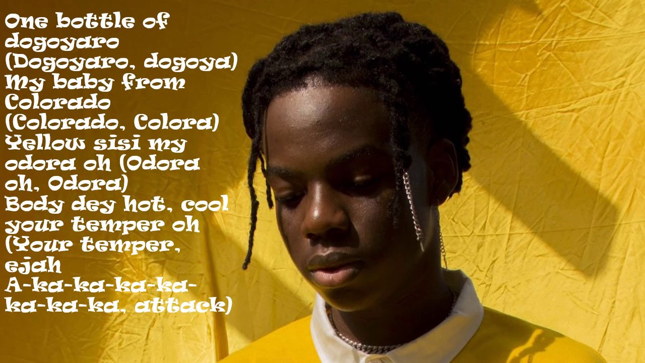 LADY Rema (lyrics) YouTube