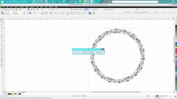 Corel Draw Tips & Tricks Object around a Circle Part 2 how to laser