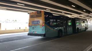 ᴴᴰ⁶⁰ MaBSTOA, MTA Bus | M60-SBS & LaGuardia Link Q70-SBS Buses @ LGA Airport Terminal B Arrival Hall