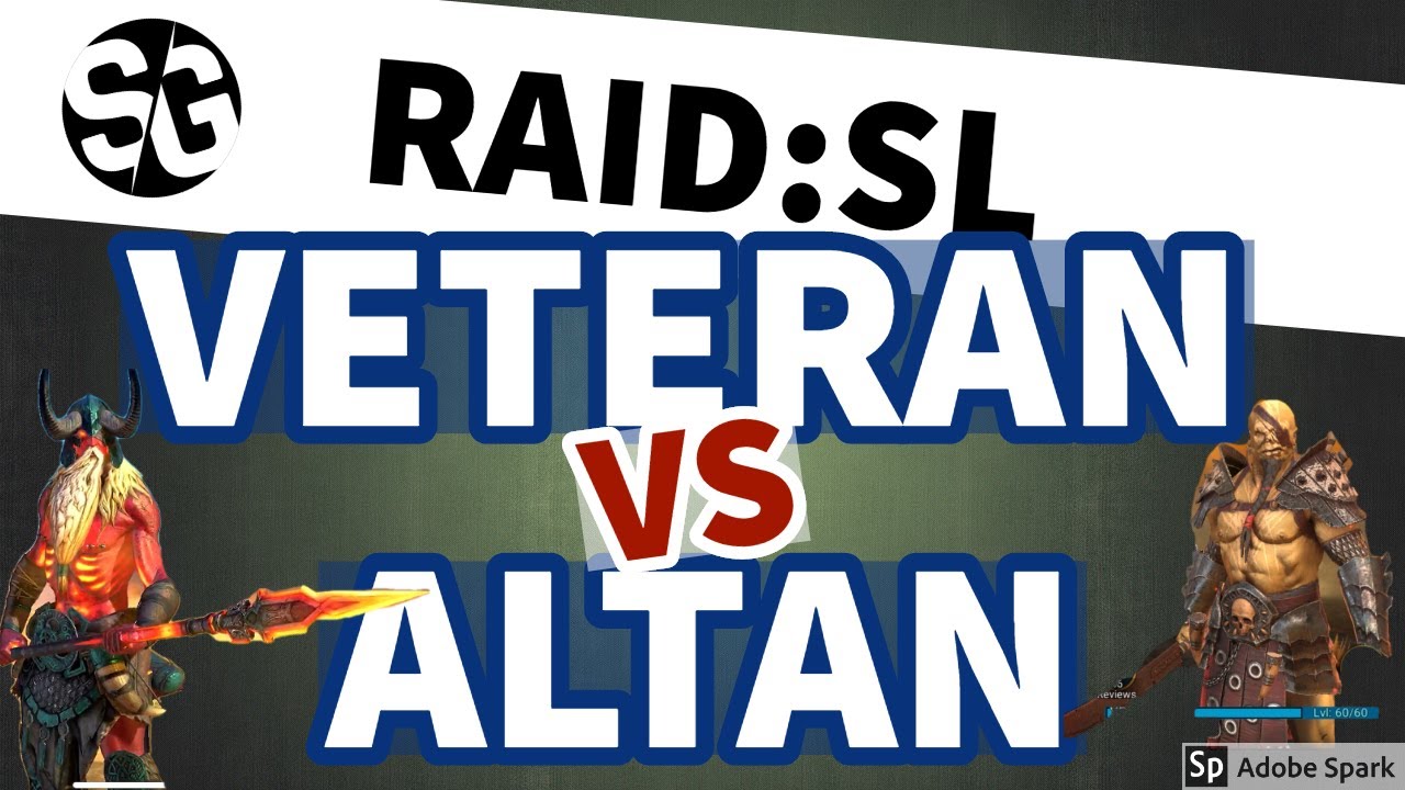Raid Shadow Legends Veteran Vs Altan Nightmare Clan Boss Youtube