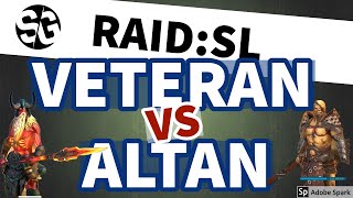 [RAID SHADOW LEGENDS] VETERAN VS ALTAN NIGHTMARE CLAN BOSS