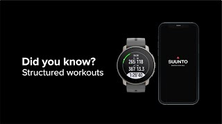 Did you know? Structured workouts with Suunto screenshot 5
