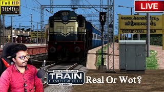 Best Indian PC Realistic Train Game 🔴 LIVE Stream | Train Simulator Classic in Telugu screenshot 2