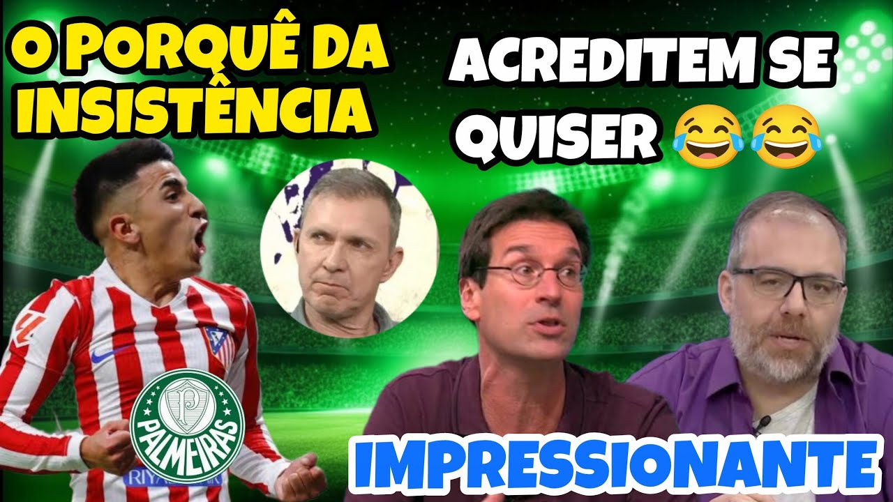 🚨ATENÇÃO ALMADA NO PALMEIRAS DE NOVO? A HISTÓRIA VOLTOU… E A IMPRENSA SE SUPEROU NESSA 😂😂 