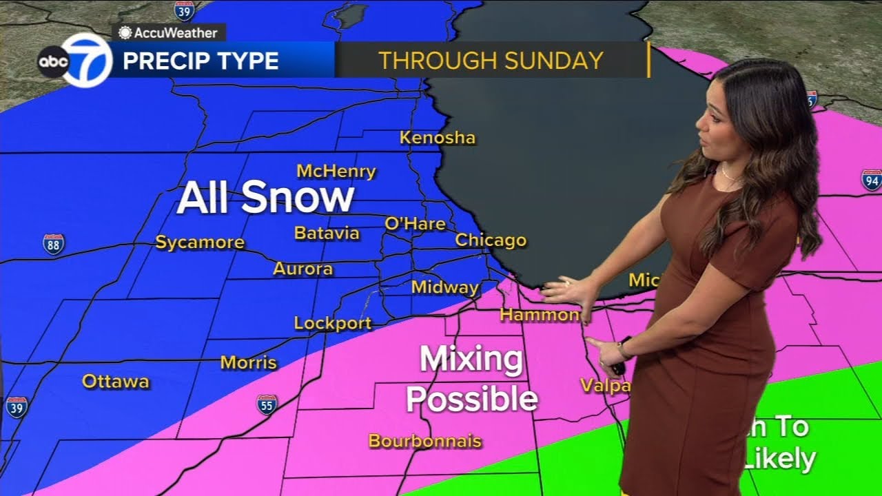 ABC7 Chicago weather: Winter Storm Watch to go into effect for weekend with snow storm forecast