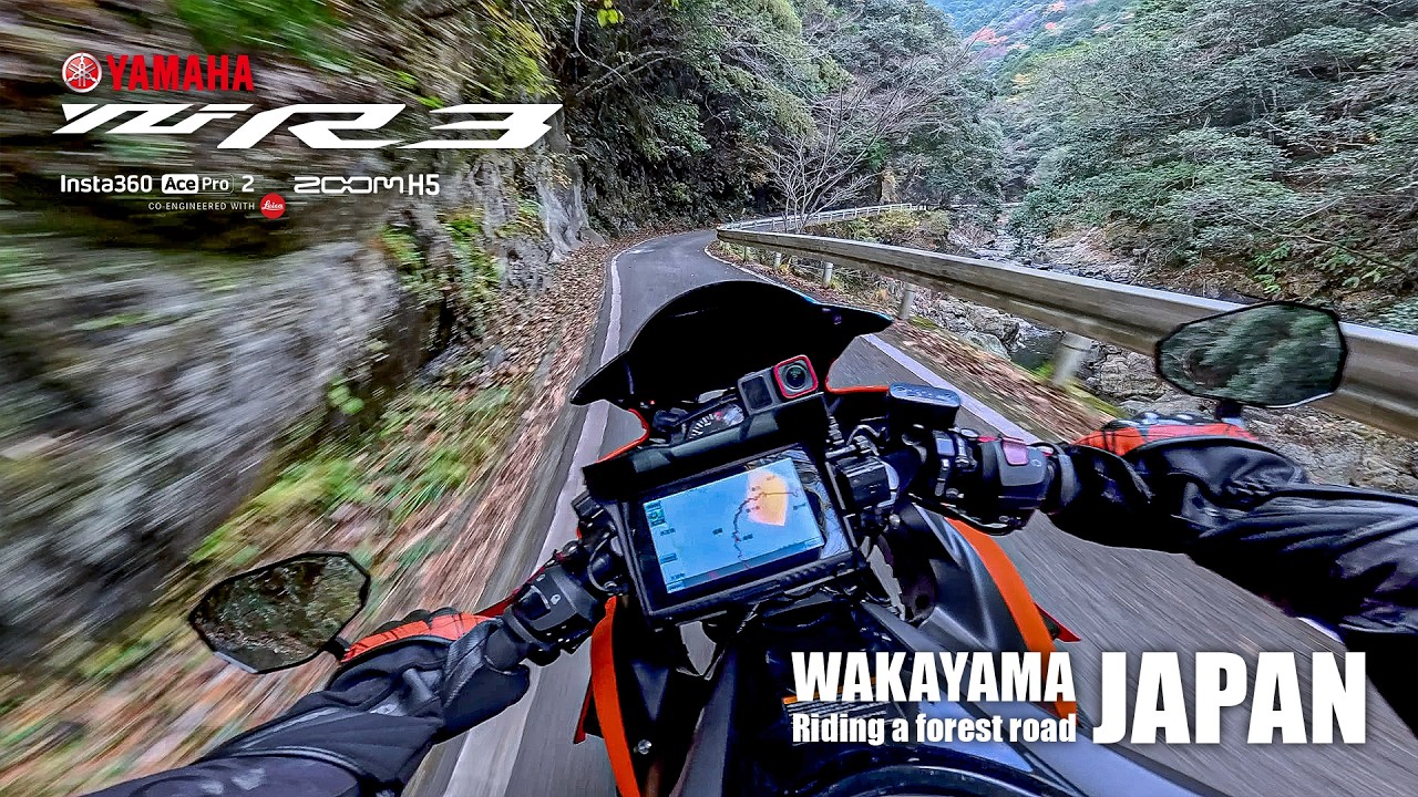 POV Daily Motorcycle Ride in Wakayama, Japan | YAMAHA YZF-R3