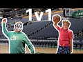 I 1v1 a basketball youtuber crazy game