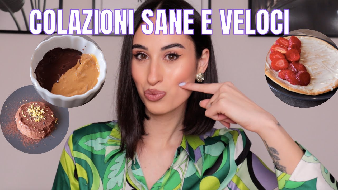5 COLAZIONI SANE E VELOCI pronte in 5 minuti☕️