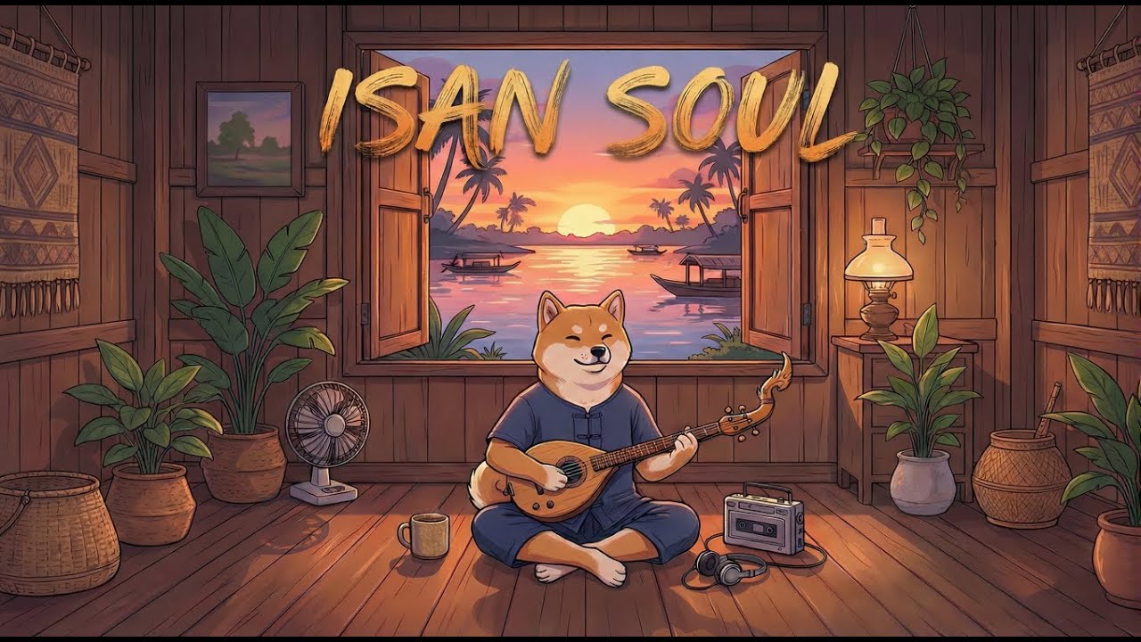 Thai Lo-fi Hip Hop (Phin Edition) - พักสายตาจากความเหนื่อยล้า