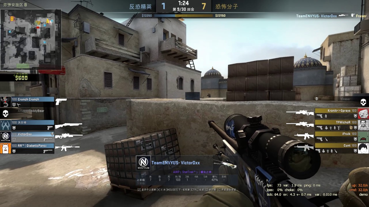 Counter-strike  Global Offensive | 使用 GeForce GTX 850M