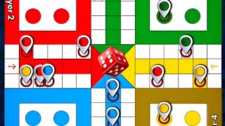 How to win Ludo king👑 4 player Gameplay🥰 Video 398 | Tricks and Tips Ludo King #gamerzone786  screenshot 3