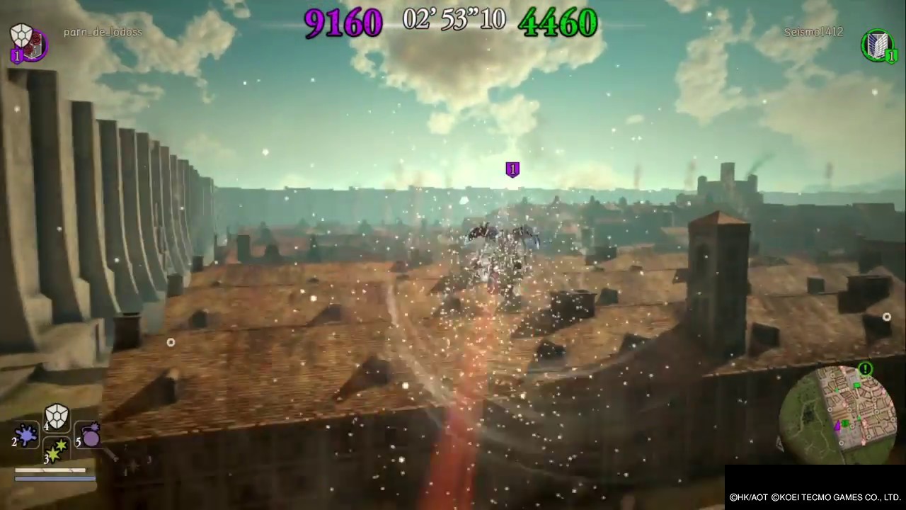 A O T 2 Annihilation Mode Duel At Trost District Vs Seimo1412