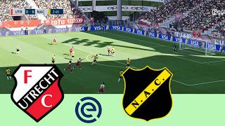 FC Utrecht vs NAC Breda | Eredivisie 25/26 | PES 2021 Simulatie